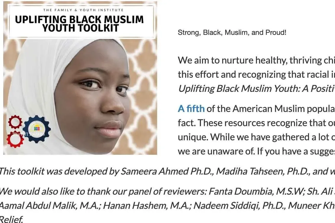 Uplifting Black Muslim Youth Toolkit