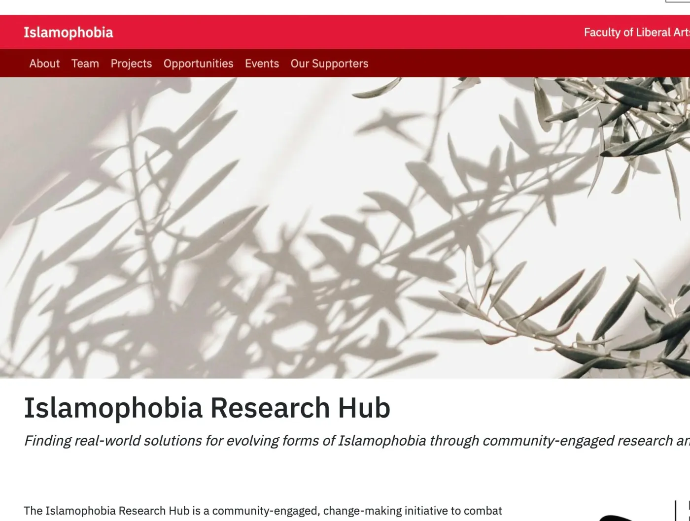 YorkU Islamophobia Research Hub